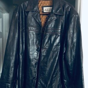 M Julians old school leather jacket